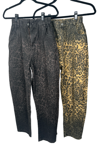 Leopard Print Jeans - Born To Glam