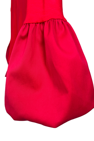 Red Bubble Sleeve Top - Born To Glam