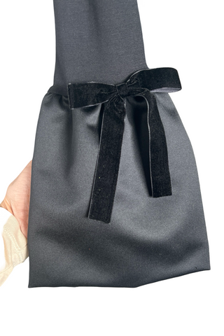 Bow Accent Flare Sleeve Top - Born To Glam