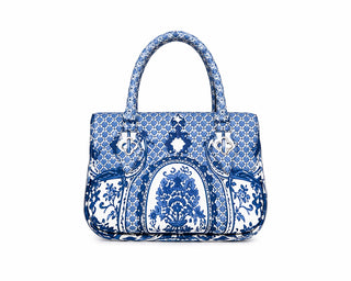 Blue Serenity Print Handbag